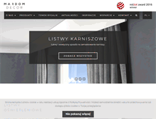 Tablet Screenshot of mardomdecor.com